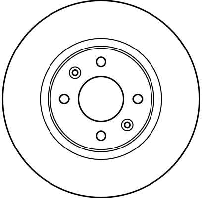 Renault 21 1986-1997 Arası 2.1 D, 2.2, 2.0, 2.1 Turbo-D TRW Marka Ön Havalı Fren Diski