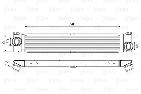 Fiat Ducato 2006-2010 Arası 130 Multijet 2,3 D, 110 Multijet 2,3 D, 180 Multijet 3,0 D, 150 Multijet 2,3 D Valeo Marka Turbo Radyatörü