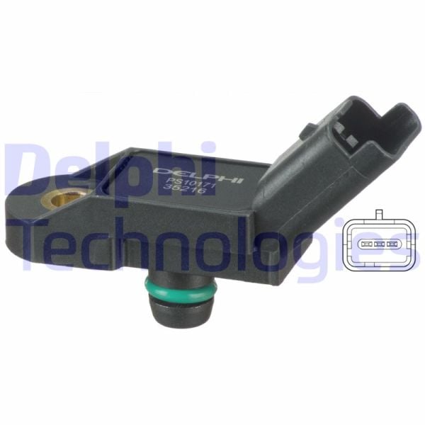 Peugeot 106 1996-2005 Arası 1.6 S16 Delphi Marka Map Sensörü