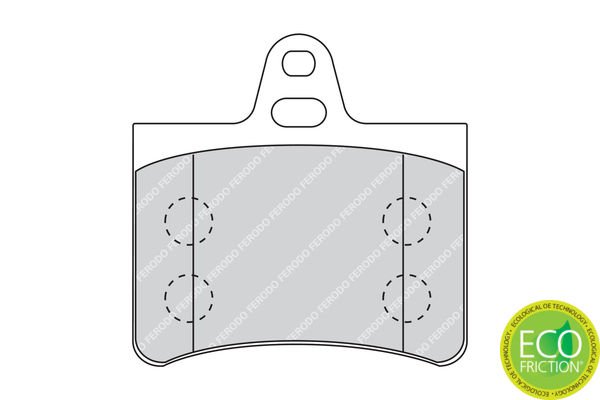 Citroen C5 2001-2005 Arası 2.0 HDi, 3.0 V6, 2.0 16V HPi, 2.0 16V, 2.2 HDi, 1.8 16V Ferodo Marka Arka Balata