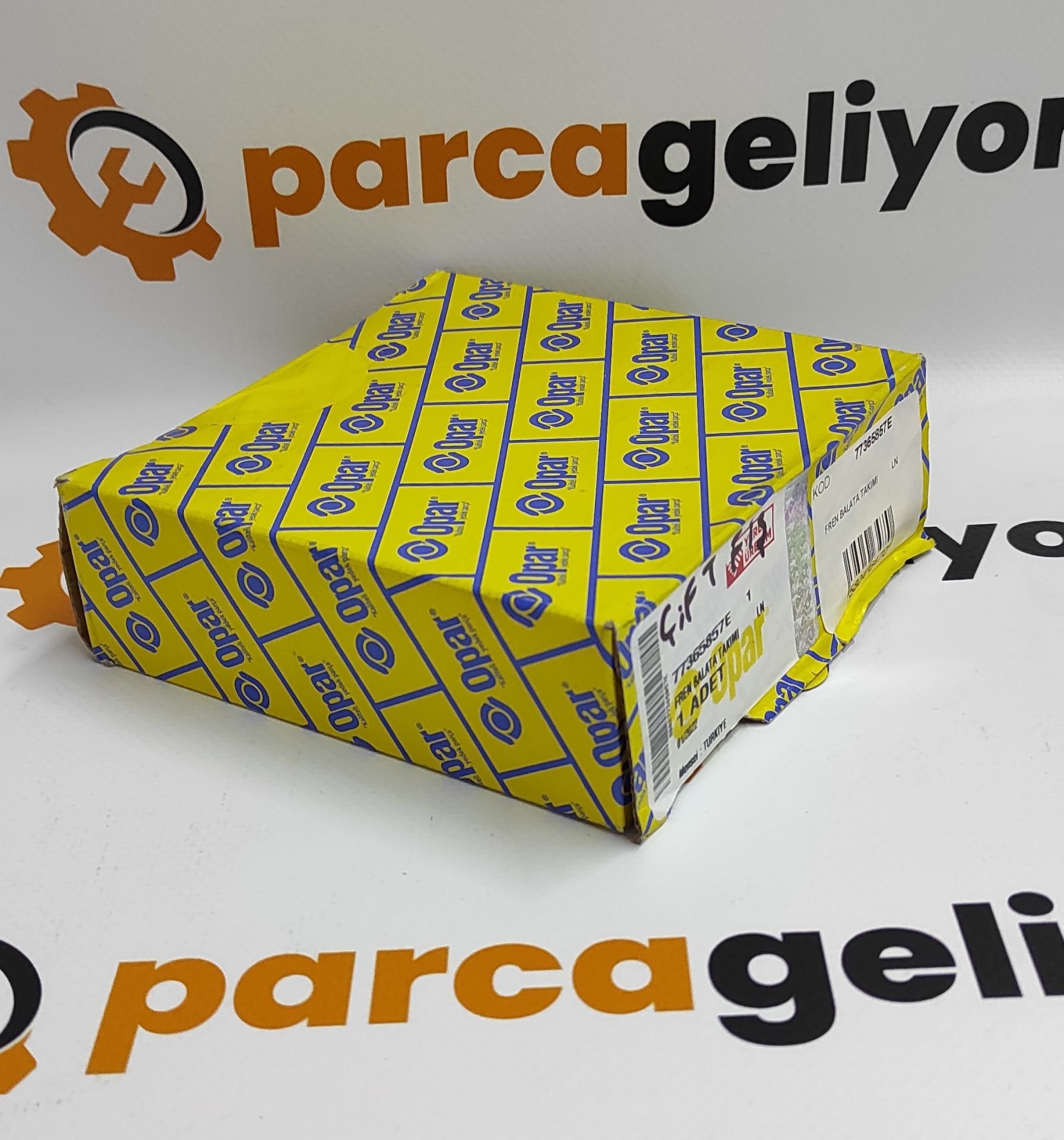 Albea 1.2 8V Orijinal Ön Fren Balatası (Çift Fişli) 77365857E