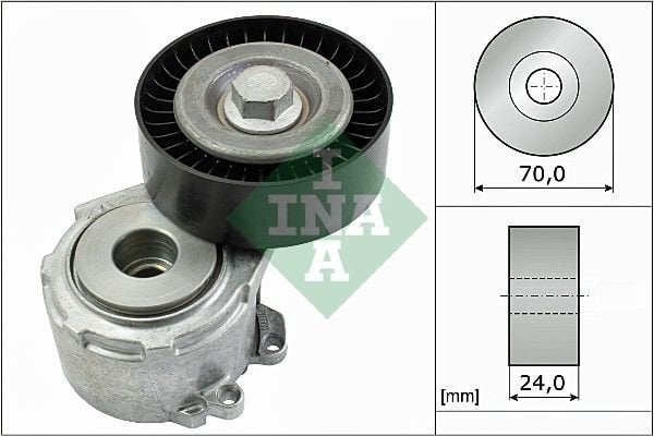 Peugeot 406 1995-2005 Arası 2.0 HDi 110, 2.0 HDI 110 INA Marka Vantilatör Kayış Gergi Rulmanı