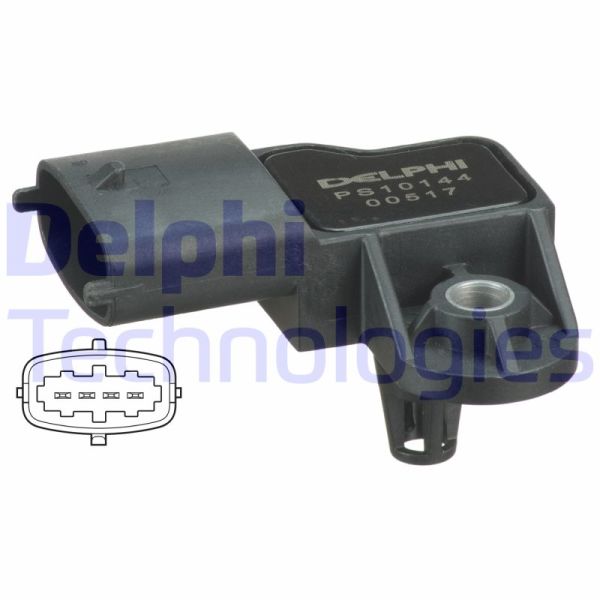 Fiat Punto Evo 2008-2012 Arası 1.3 D Multijet Delphi Marka Map Sensörü