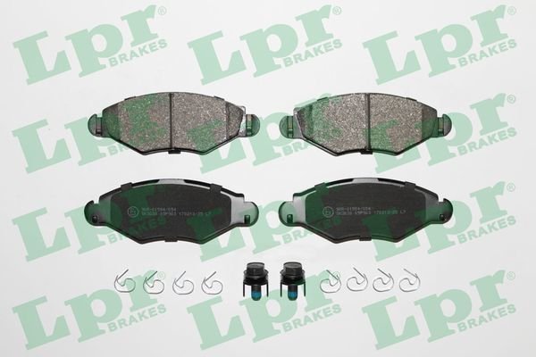 Peugeot 206 1998-2012 Arası 1.4 HDi eco 70, 1.4 i, 1.9 D, 1.1 i, 1.1, 1.4 LPR Marka Ön Balata