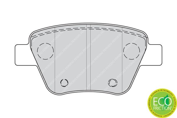 Volkswagen Touran 2010-2015 Arası 1.2 TSI Ferodo Marka Ön Balata