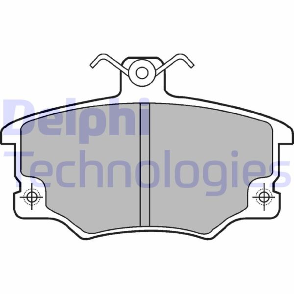 Alfa Romeo 155 1992-1997 Arası 1.7 T.S., 1.8 T.S., 1.8 T.S. Sport, 2.0 T.S., 1.9 TD Delphi Marka Ön Balata