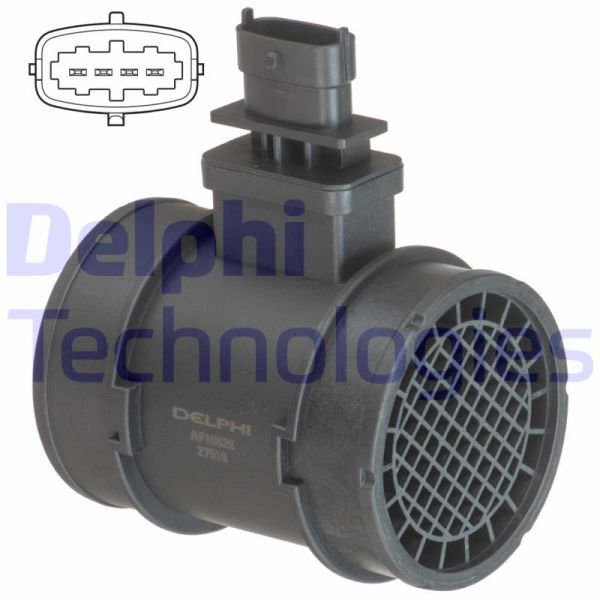 Fiat Idea 2003-2007 Arası 1.9 JTD Delphi Marka Hava Debimetresi