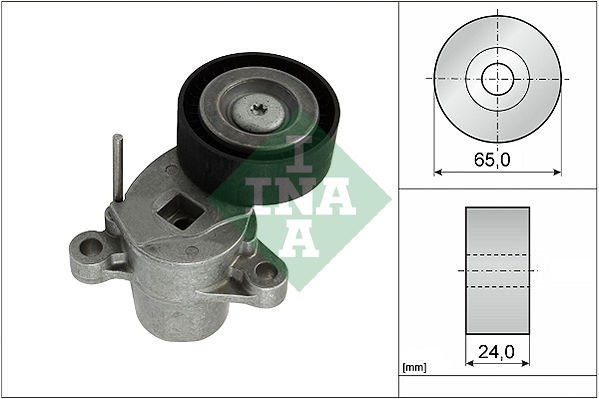 Ford Ecosport 2011-2015 Arası 1.0 EcoBoost INA Marka Vantilatör Kayış Gergi Rulmanı