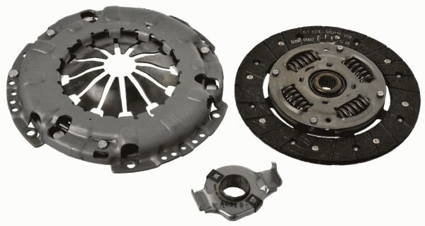 Peugeot Bipper Tepee 2008-2012 Arası 1.3 HDi 75 Sachs Marka Debriyaj Seti