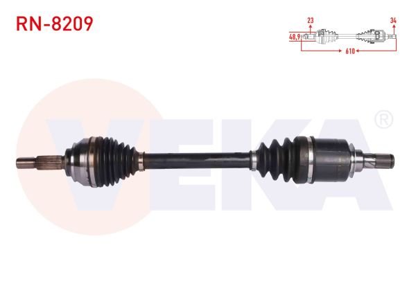 Clio IV 1.5 Dci Sol Aks Komple (Otomatik) Veka RN-8209