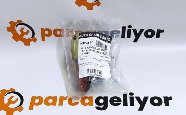 Megane I 96-98 Sağ-Sol Çamurluk Sinyali (Sarı) Kaya KAY-335