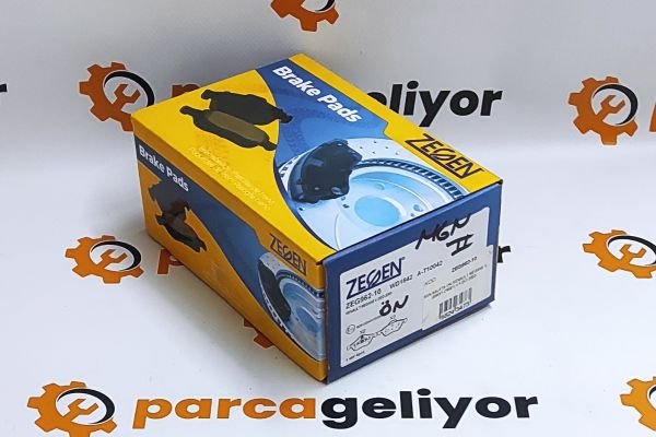 Scenic II 1.5 Ön Fren Balatası Zegen ZEG962-10