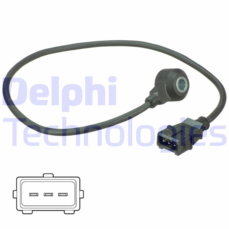 Volkswagen Polo 1995-2009 Arası 100 1.6 Delphi Marka Vuruntu Sensörü
