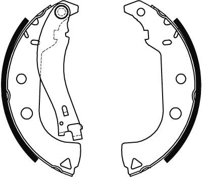 Fiat Fiorino 1980-1993 Arası 65 1.7 TD TRW Marka Pabuçlu Balata