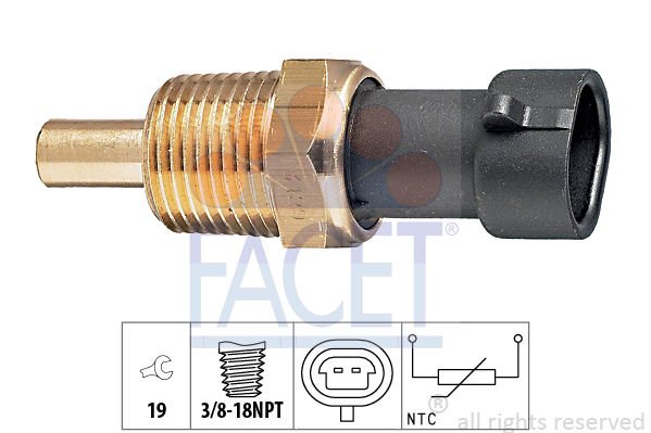 Opel Frontera 1998-2004 Arası 3.2 i Facet Marka Hararet Müşürü
