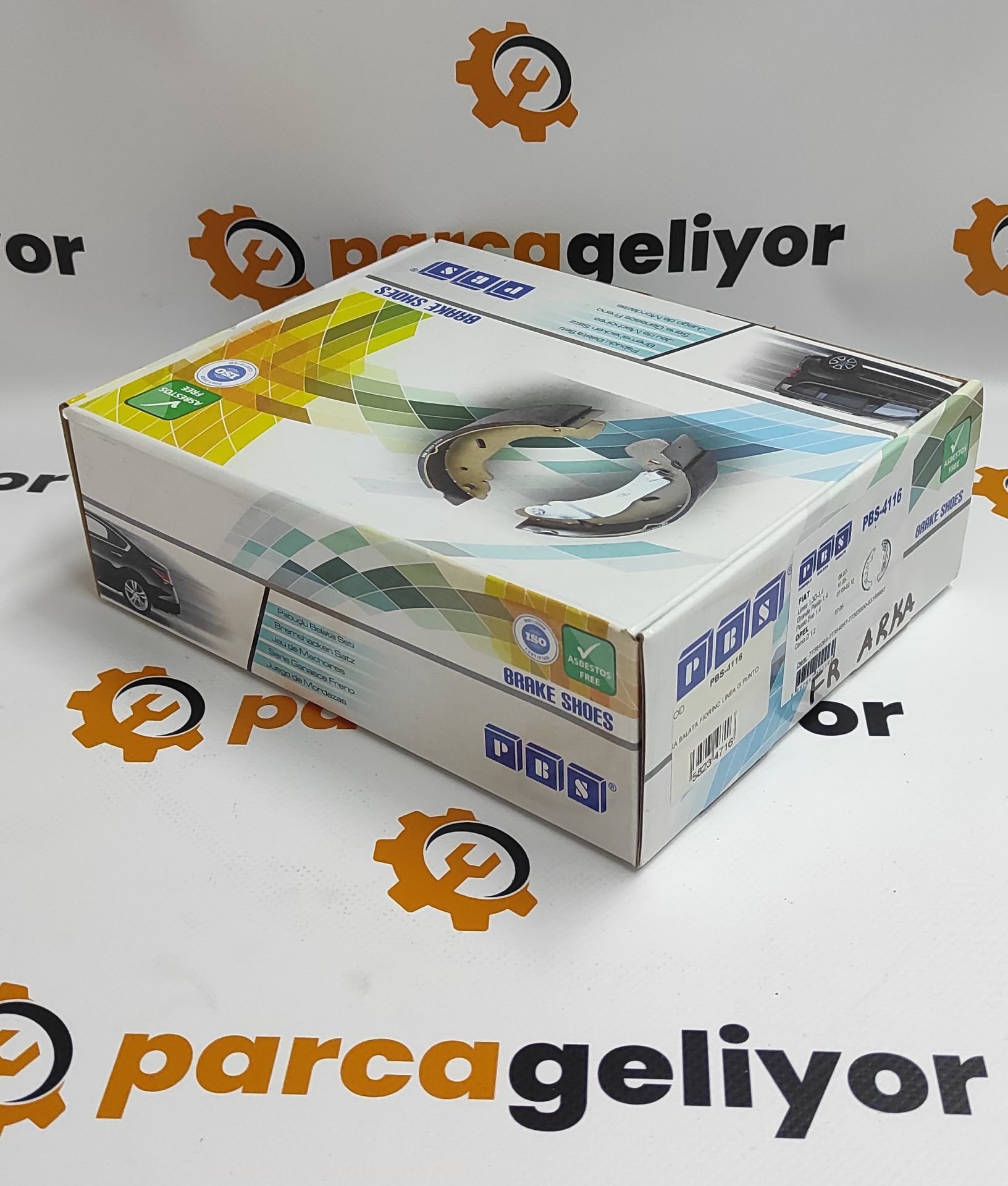 Linea 1.4 8V Arka Kampana Balata PBS-4116