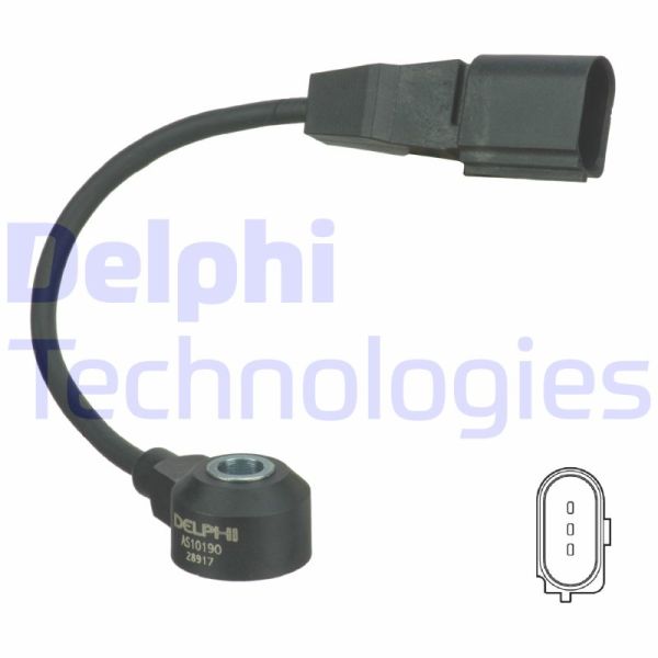 Volkswagen Polo 2001-2014 Arası 1.2 12V, 1.2 Delphi Marka Vuruntu Sensörü