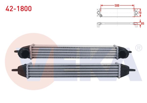 Doblo 1.3 Turbo Radyatörü Veka 42-1800