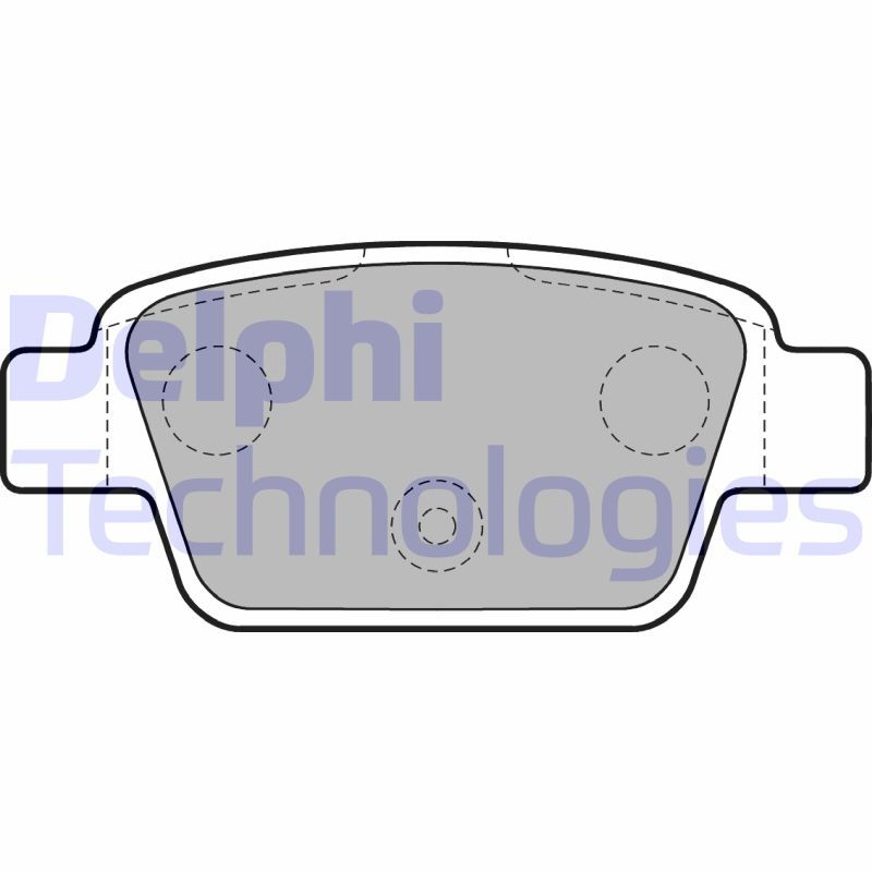 Fiat Bravo 2006-2010 Arası 1.6 D Multijet Delphi Marka Arka Balata