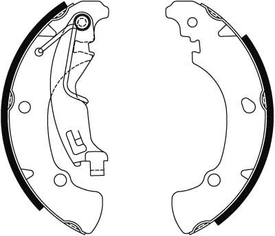 Fiat Idea 2003-2007 Arası 1.4 16V TRW Marka Pabuçlu Balata