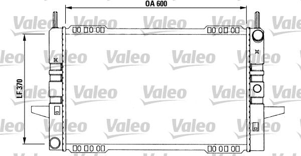Ford Sierra 1987-1993 Arası 2.0 4x4, 2.9 4x4, 2.9 Valeo Marka Su Radyatörü
