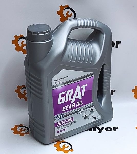 75W80 Şanzuman Yağı 3Lt Grat GRT-675803