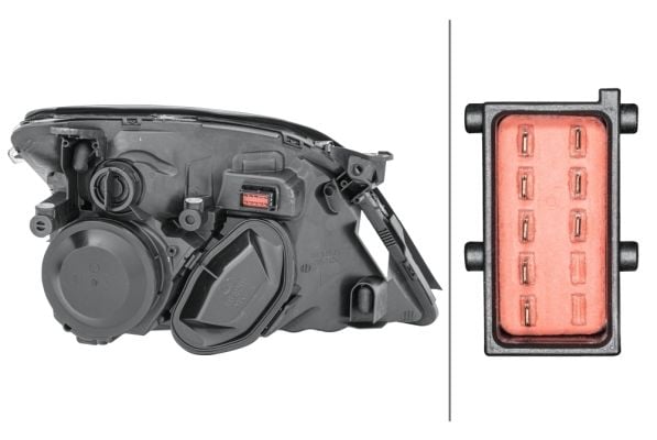 Opel Vectra 2002-2009 Arası 2.2 16V Sol Hella Marka Far