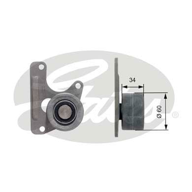 Citroen Bx 1982-1994 Arası TRD Turbo, 19 D Gates Marka Vantilatör Kayış Gergi Rulmanı