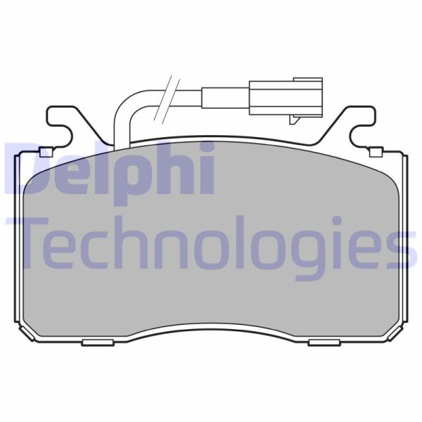 Alfa Romeo Giulia 2015-2019 Arası 2.9 Quadrifoglio Delphi Marka Ön Balata