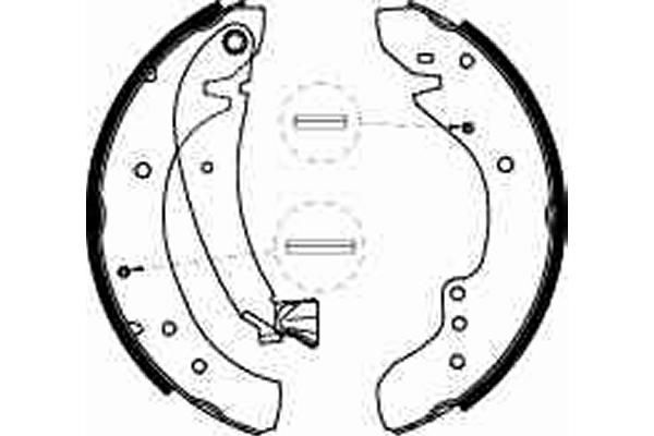 Fiat Ducato 1982-2005 Arası 2.0 Panorama/Combinato TRW Marka Pabuçlu Balata