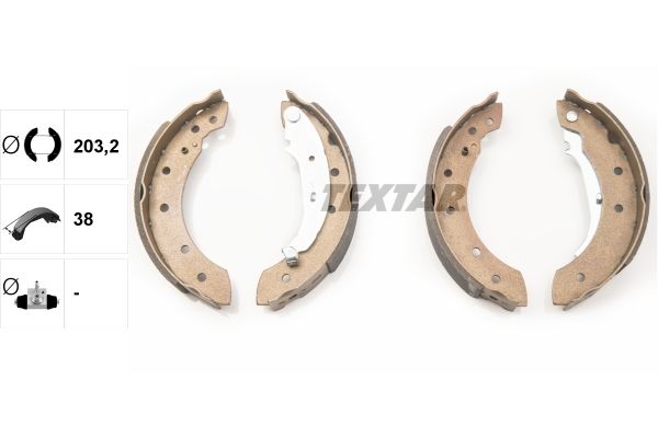 Peugeot 306 1993-2003 Arası 1.9 D Textar Marka Pabuçlu Balata