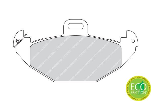 Renault Safrane 1996-2000 Arası 2.0 16V Ferodo Marka Arka Balata
