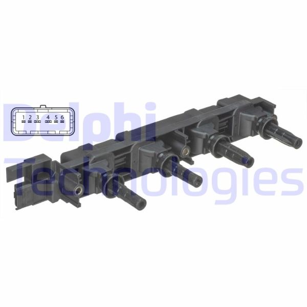 Peugeot 206 1998-2012 Arası 2.0 RC Delphi Marka Ateşleme Bobini