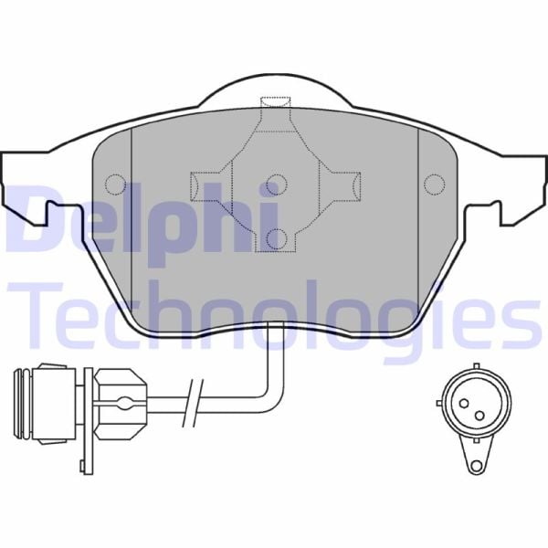Audi 100 1990-1994 Arası 2.3 E Delphi Marka Ön Balata