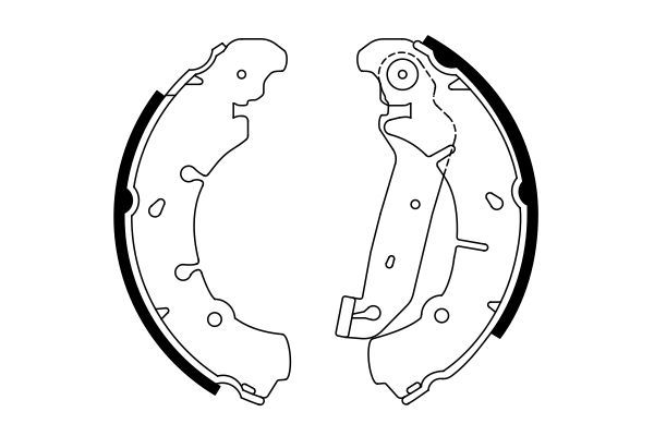 Ford Puma 1997-2002 Arası 1.4 16V Bosch Marka Pabuçlu Balata