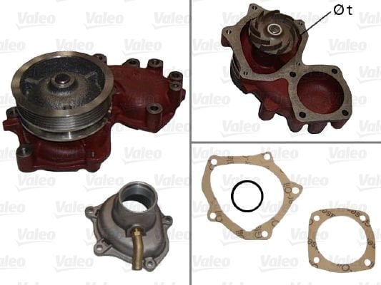 Fiat Tipo 1987-1997 Arası 1.9 TD Valeo Marka Devirdaim Su Pompası