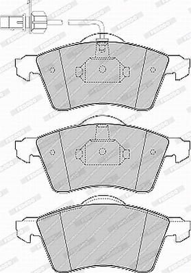 Volkswagen Transporter 1990-2004 Arası 2.5 TDI, 2.5 TDI Syncro, 2.8 VR 6 Ferodo Marka Ön Balata