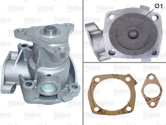 Fiat Tipo 1987-1997 Arası 2.0 16V Valeo Marka Devirdaim Su Pompası