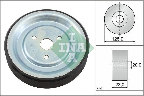 Citroen C4 2004-2014 Arası 1.6 VTi 120, 1.6 THP 155, 1.4 VTi 95 INA Marka Vantilatör Kayış Gergi Rulmanı
