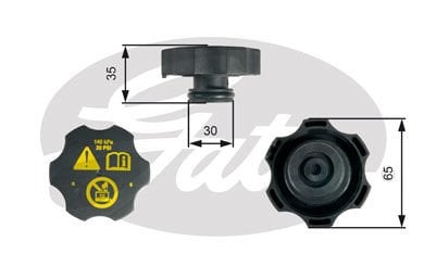 Opel Corsa 2006-2014 Arası 1.4 Gates Marka Radyatör Yedek Su Depo Kapağı