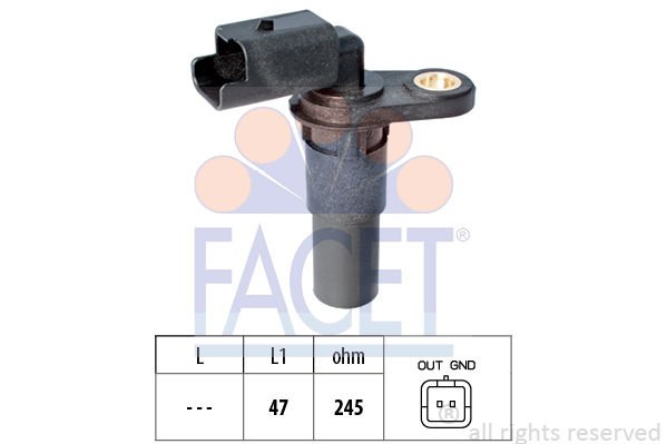 Renault Scenic 2003-2010 Arası 1.6 Hi-Flex Facet Marka Krank Sensörü