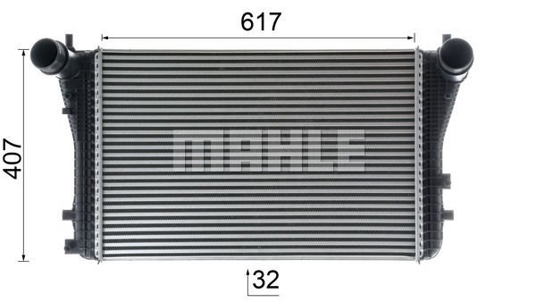 Volkswagen Passat 2005-2015 Arası 2.0 TDI, 2.0 TDI 4motion, 1.6 TDI, 1.4 TSI EcoFuel, 1.8 TSI Mahle Marka Turbo Radyatörü