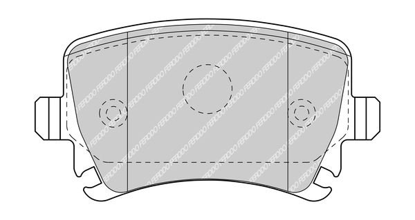 Volkswagen Golf 2003-2014 Arası 3.2 R32 4motion, 2.0 R 4motion Ferodo Marka Arka Balata