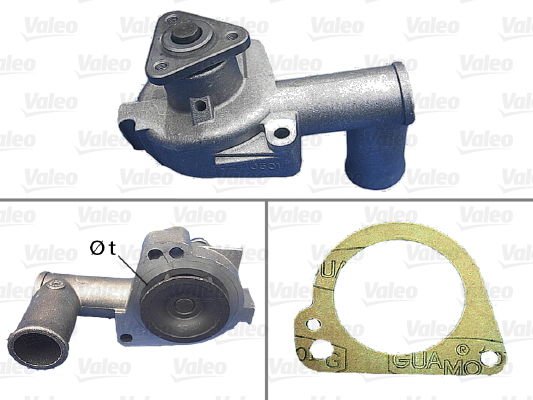 Ford Escort 1980-1994 Arası 1.1, 1.3 Valeo Marka Devirdaim Su Pompası