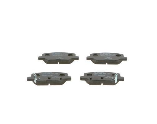 Citroen C4 2010-2014 Arası 1.6 HDi 115, 1.6 HDi 115 AWC, 1.6 Bosch Marka Arka Balata