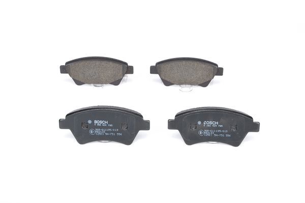 Renault Megane 2003-2010 Arası 2.0 Bosch Marka Ön Balata