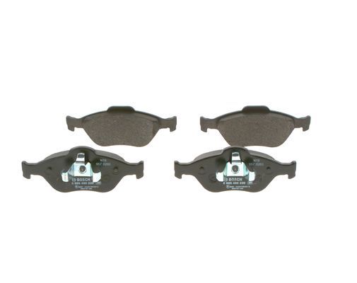 Ford Fiesta 1995-2006 Arası 1.3 i, 1.4 i 16V, 1.25 i 16V, 1.8 D, D 1.8 Bosch Marka Ön Balata