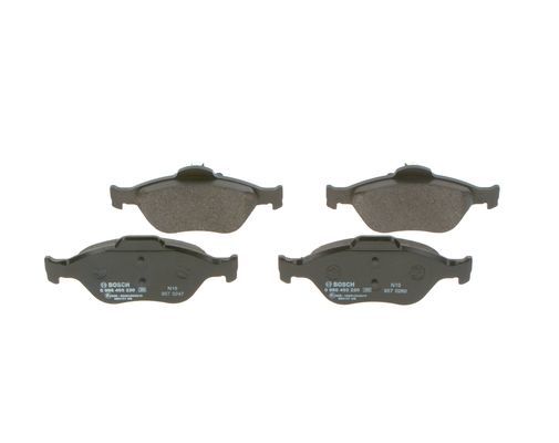 Ford Fiesta 1995-2006 Arası 1.3 i, 1.4 i 16V, 1.25 i 16V, 1.8 D, D 1.8 Bosch Marka Ön Balata