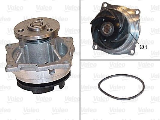 Ford Escort 1995-2002 Arası 1.8 16V, 1.6 16V Valeo Marka Devirdaim Su Pompası