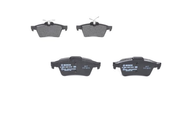 Ford Focus 2010-2014 Arası 1.6 Ti, 2.0 TDCi, 1.6 TDCi, 1.6 EcoBoost Bosch Marka Arka Balata